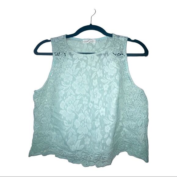Forever21 Lace Crop Top - Picture 1 of 6